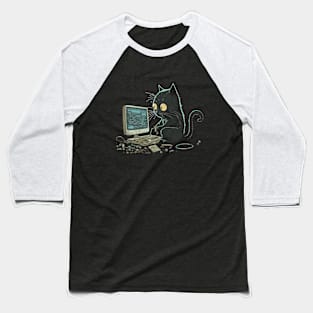 Fluffy Programmer Baseball T-Shirt